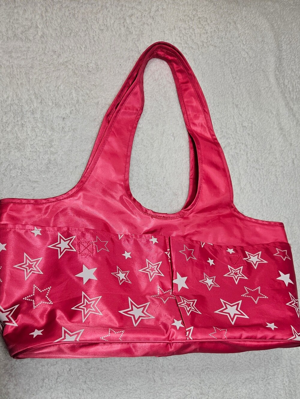 American Girl Hot Pink Starry Two-Doll Tote — image 3 of 8